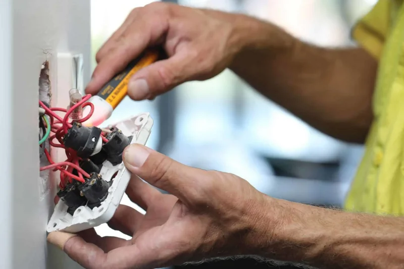 Electrical outlet inspection by Arrow Electric | OKC in Oklahoma City