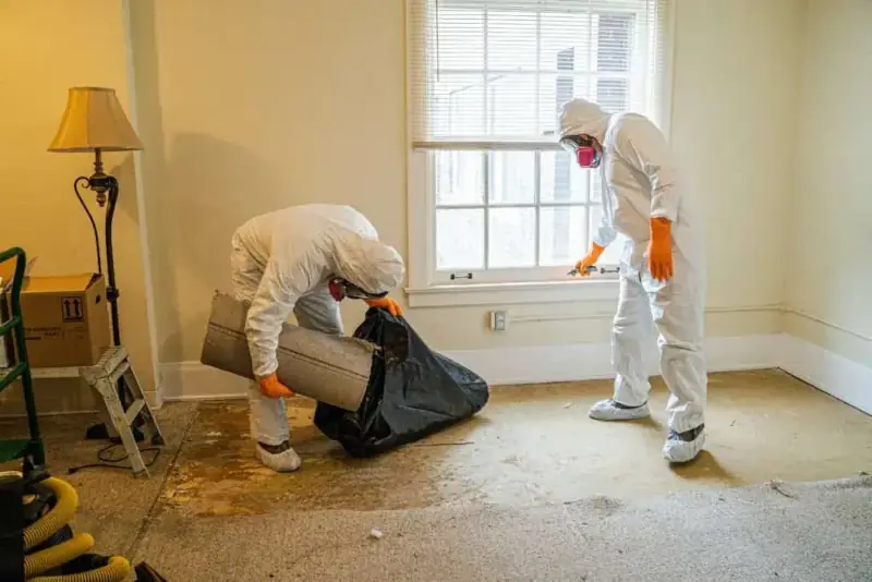 Flood cleanup service by OKC Water Damage Restoration