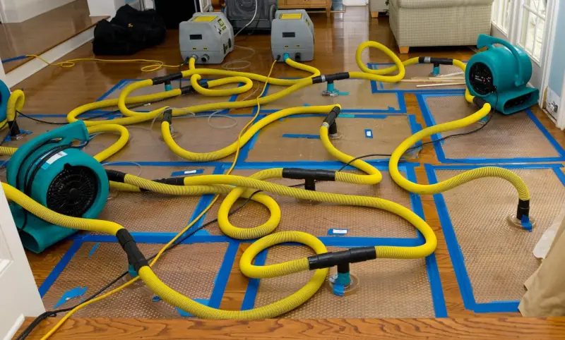 Water damage restoration service by OKC Water Damage Restoration