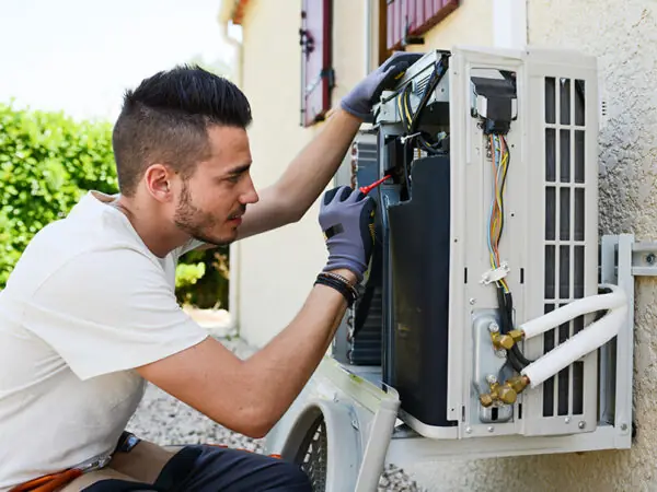 Air conditioning installation by Moore Heating & Air Conditioning in Oklahoma City